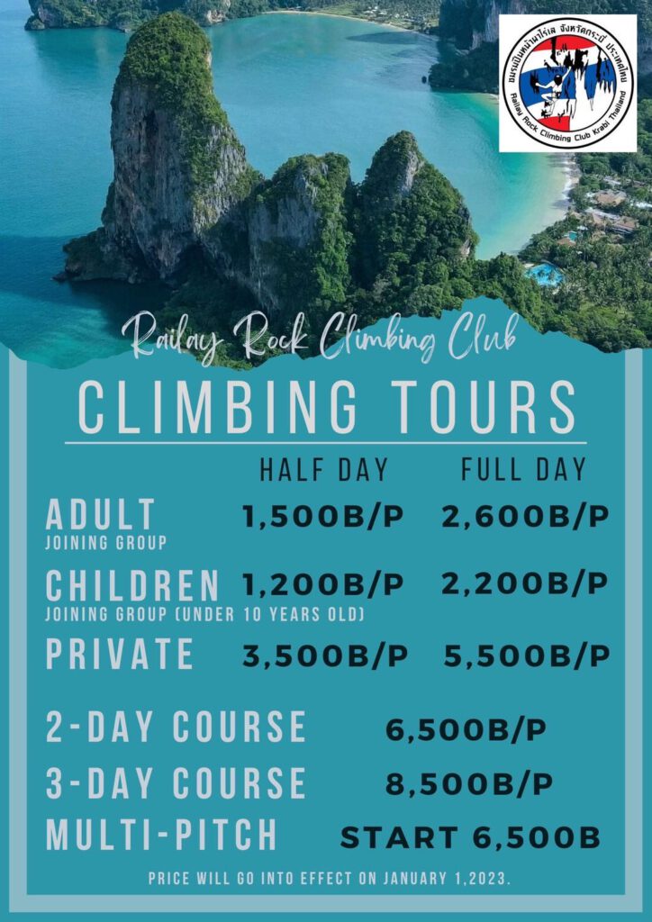 2 Days Rock Climbing Course at Railay Beach by King Climbers